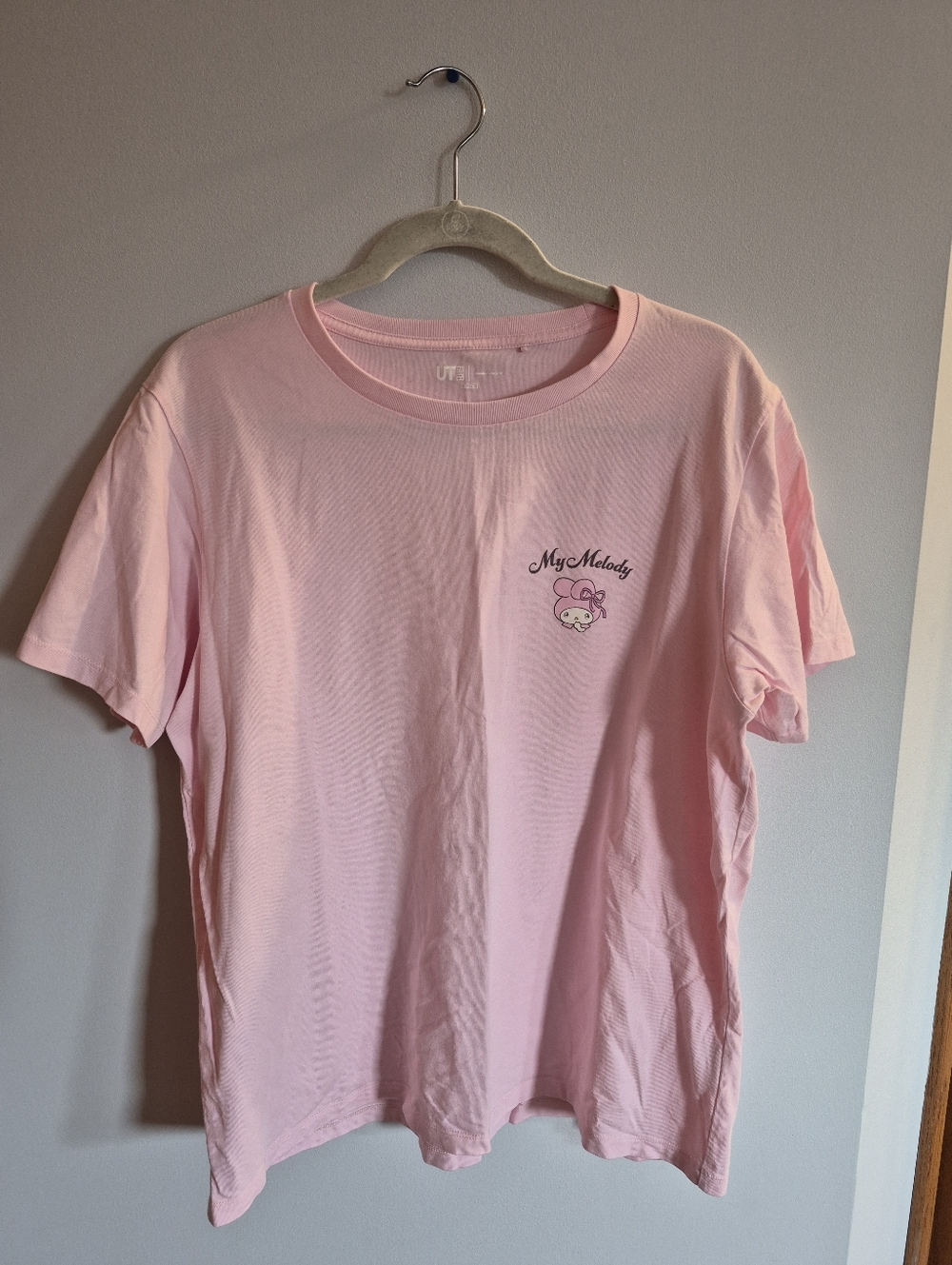 Uniqlo Sanrio My Melody Pink T Shirt Size XL